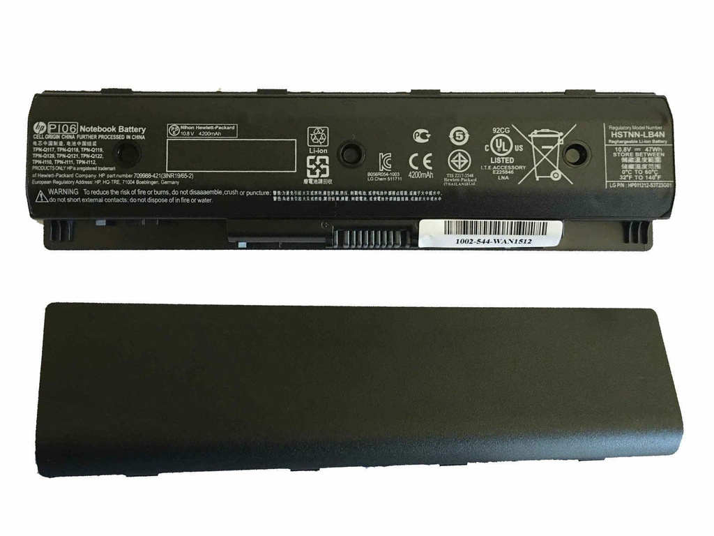 Bateria para Laptop HP PI06  ENVY 14 ENVY 15 6 4400mAh/48Wh