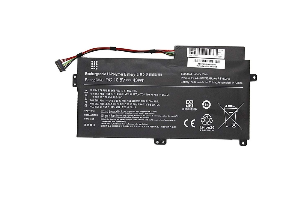 Bateria para Laptop SAMSUNG 370 NP450R4V Interna 3 43WH