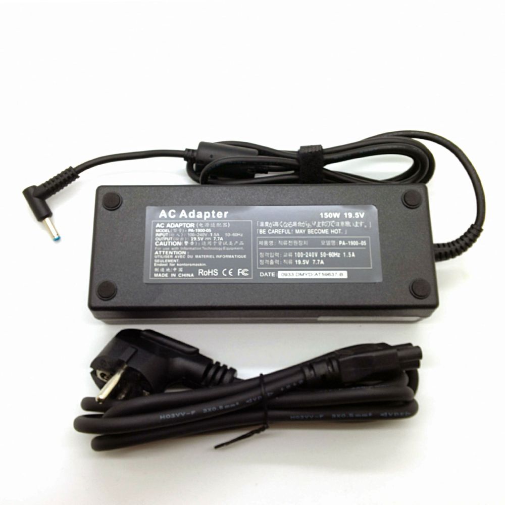 Cargador para Laptop HP 19.5V 7.7A Azul 4.5*3.0 with pin inside 150W