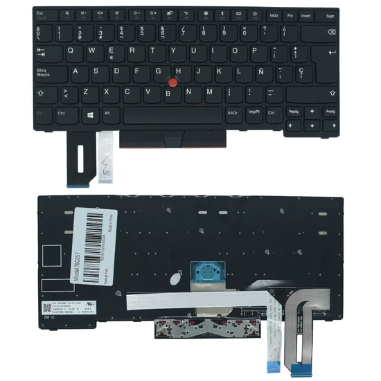 Teclado para Laptop de Laptop LENOVO E480 No Numerico