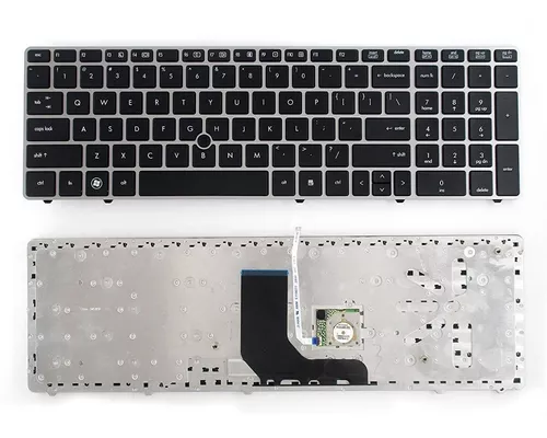 Teclado para Laptop Español HP 8560P-8570P-6560B ELITEBOOK Negro Iluminado Oluminado