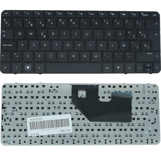 Teclado para Laptop Español HP MINI 110-3000 T/J Negro No Numerico