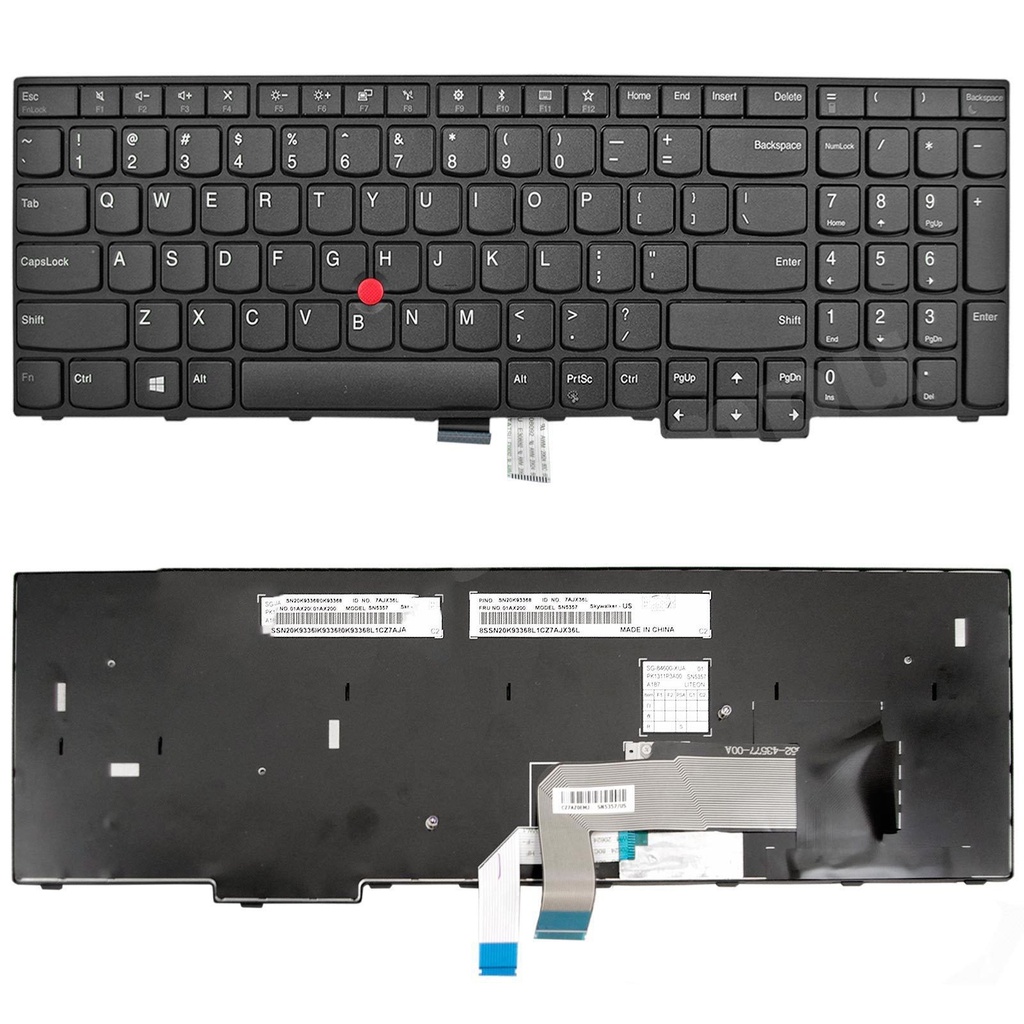 Teclado para Laptop Español LENOVO THINKPAD L580 E585 Iluminado Numerico