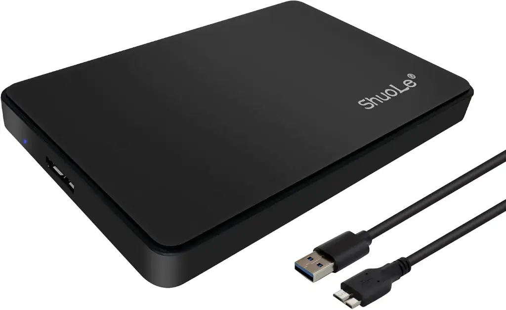 Adaptador para Disco 2.5 pulg. USB 3.0 ShuoLe Negro