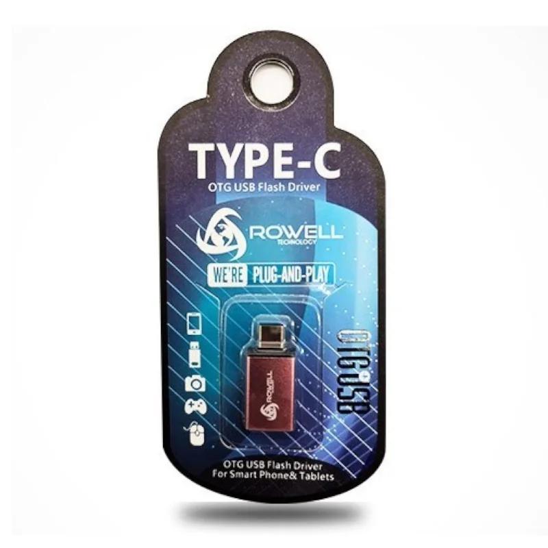 Adaptador Rowell OTG USB-A 3.0 a USB-C