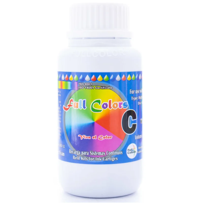 Tinta Fullcolors para Epson de 250ml