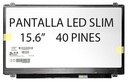 Pantalla para Laptop 15.6 SLIM 40 Pines Resolucion 3840x2160 